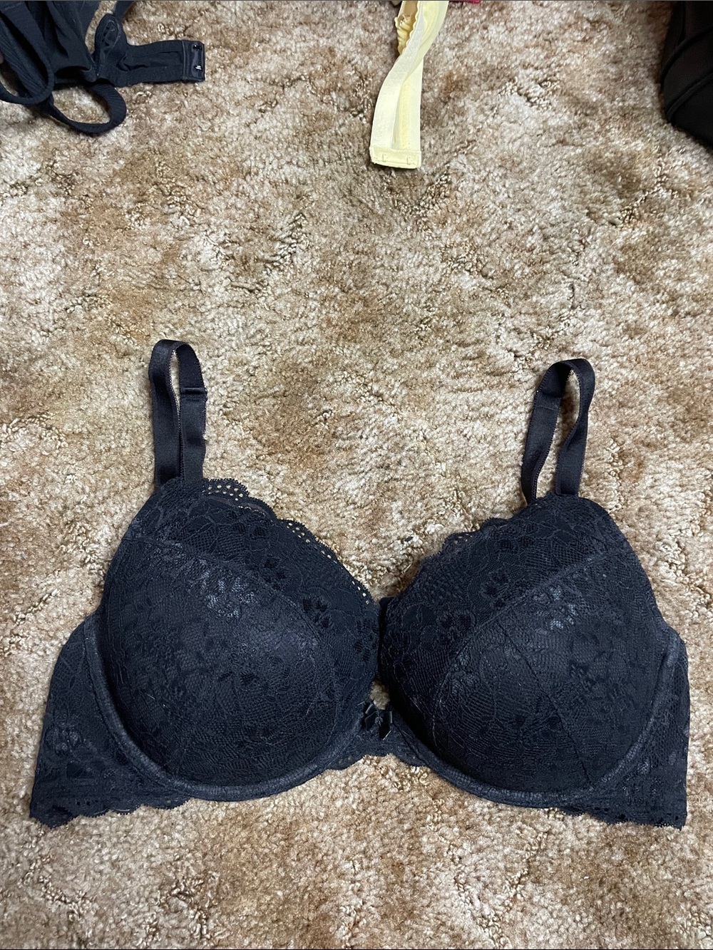 Torrid Curve Black Lace Bra Size 44B